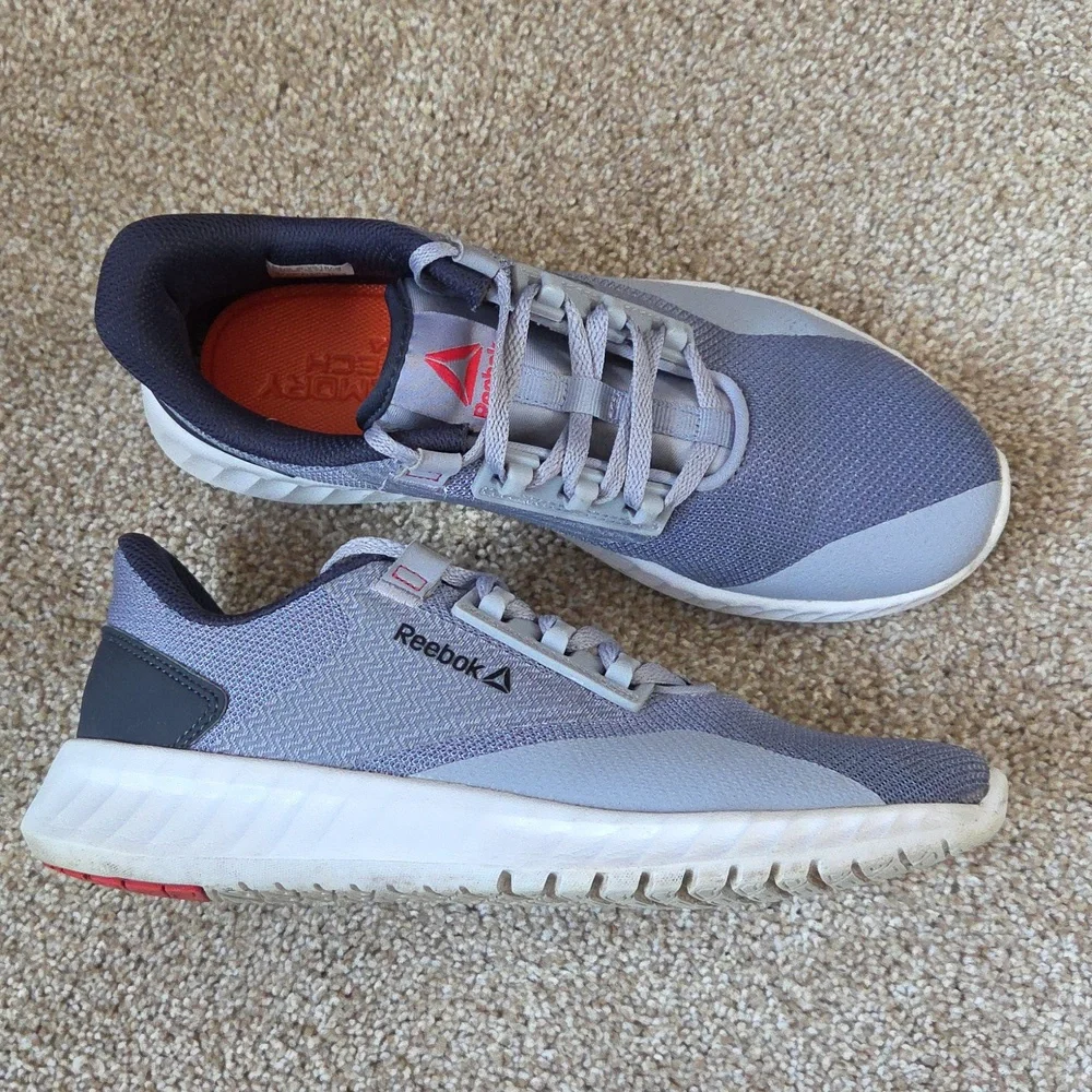 Reebok Women’s Sneakers - Gray/Purple Size 6 S0194 - Picture 1 of 9